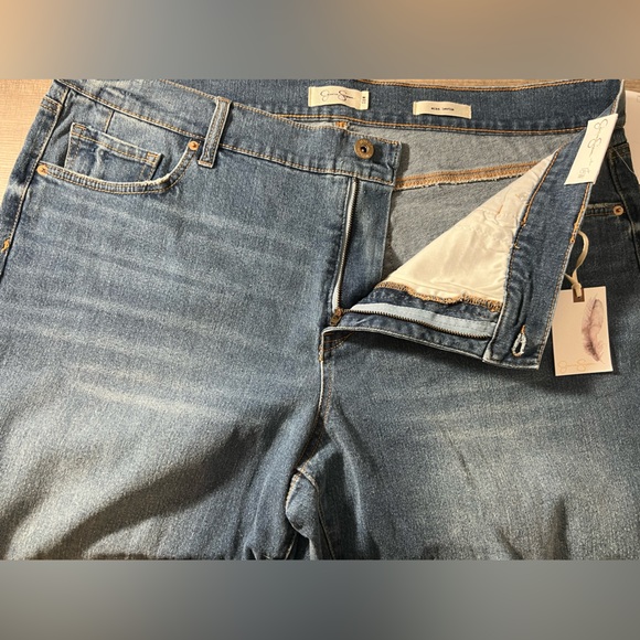 Jessica Simpson Mika Best Friend Slouchy Skinny boyfriend denim jeans 18W - Picture 7 of 12